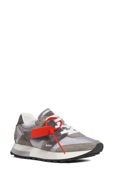 Shop Off-white Runner Sneaker In Violet Coral Red
