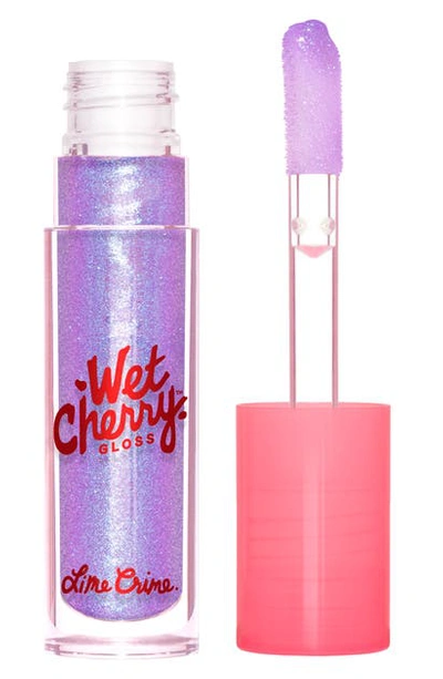 Shop Lime Crime Wet Cherry Gloss In Fairy Cherry