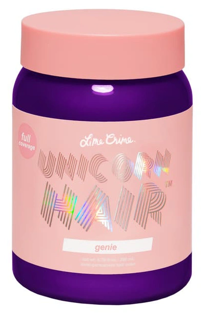 Shop Lime Crime Unicorn Hair Full Coverage Semi-permanent Hair Color In Genie