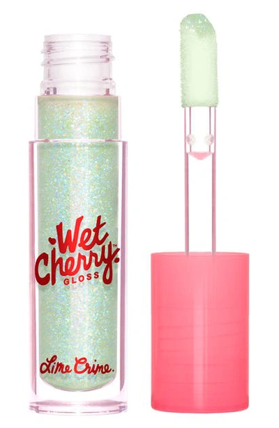 Shop Lime Crime Wet Cherry Gloss In Minty Cherry