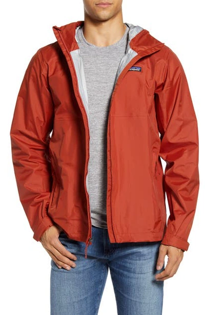 Shop Patagonia Torrentshell 3l Packable Waterproof Jacket In Roots Red
