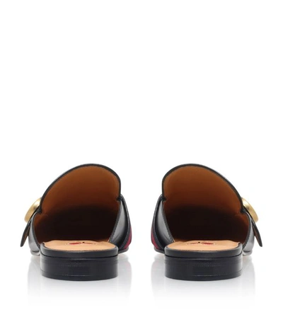 Shop Gucci Leather Slippers