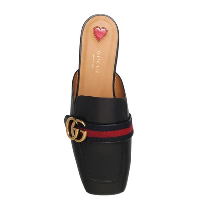 Shop Gucci Leather Slippers