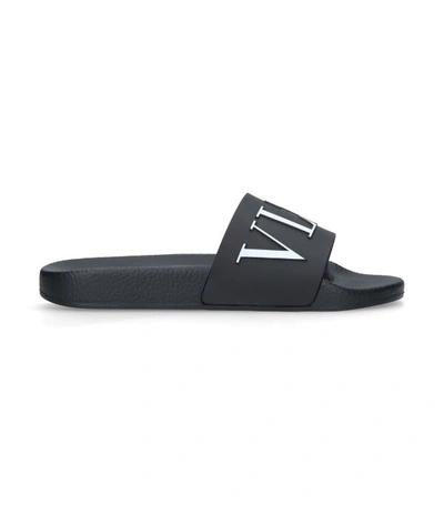 Shop Valentino Garavani Contrast Pool Slides