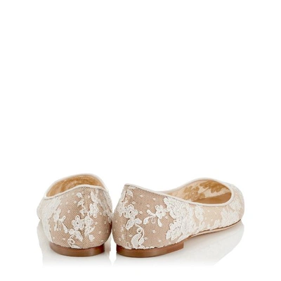 Shop Jimmy Choo Romy Lace Flats