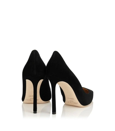 Shop Jimmy Choo Romy 100 Suede Pumps