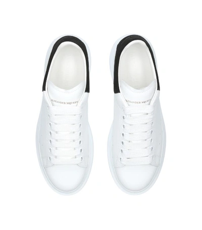 Shop Gucci Alexander Mcqueen Leather Runway Sneakers