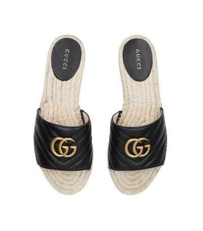 Shop Gucci Pilar Espadrille Sandals