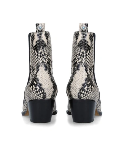 Shop Paige Snake Print Willa Ankle Boots