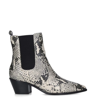 Shop Paige Snake Print Willa Ankle Boots