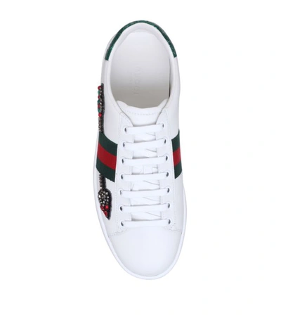 Shop Gucci Arrow Ace Sneakers