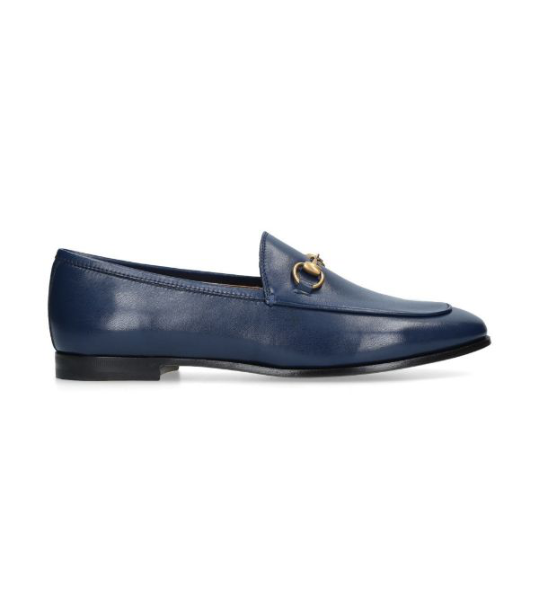 blue gucci loafers