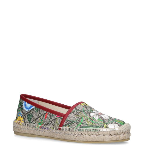 floral espadrilles