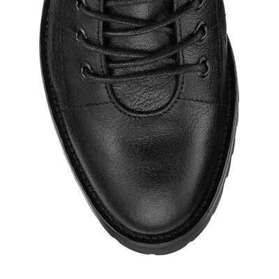 Shop Jimmy Choo Cruz Leather Boots In Black