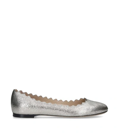 Shop Chloé Lauren Ballerina Flats