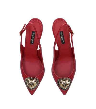 Shop Dolce & Gabbana Devotion Slingback Pumps 60