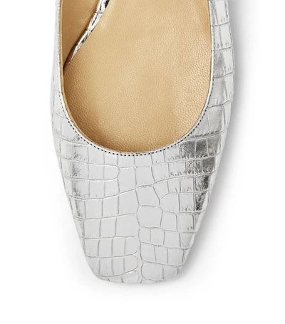 Shop Jimmy Choo Mirele Glitter Flats