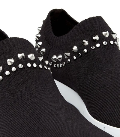 Shop Jimmy Choo Verona Embellished Sneakers