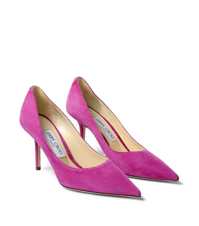 Shop Jimmy Choo Love 85 Suede Pumps