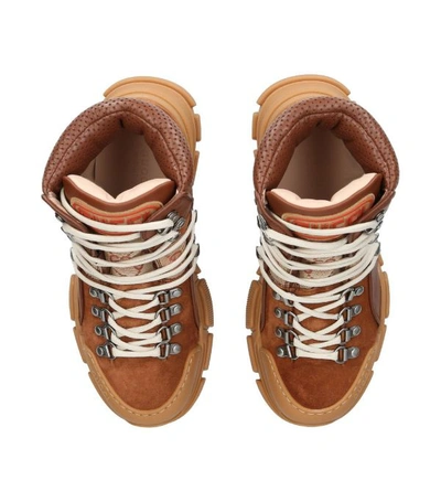 Shop Gucci Flashtrek High-top Sneakers