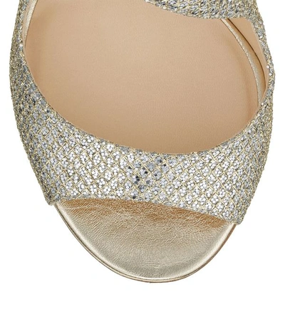 Shop Jimmy Choo Emily 85 Glitter Sandals