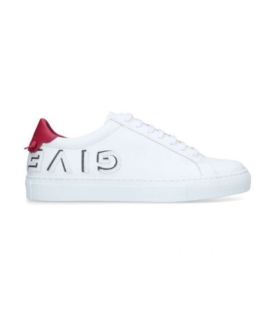 Shop Givenchy Leather Knot Sneakers