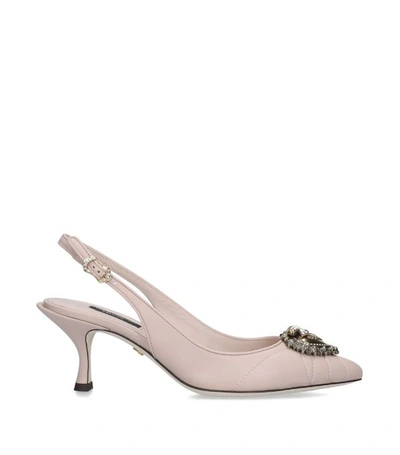 Shop Dolce & Gabbana Devotion Slingback Pumps 60