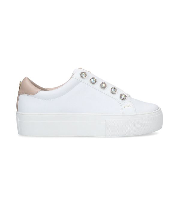 kurt geiger flatform trainers
