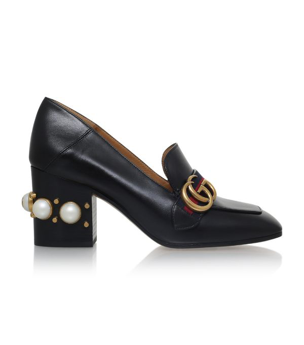 gucci pearl heels