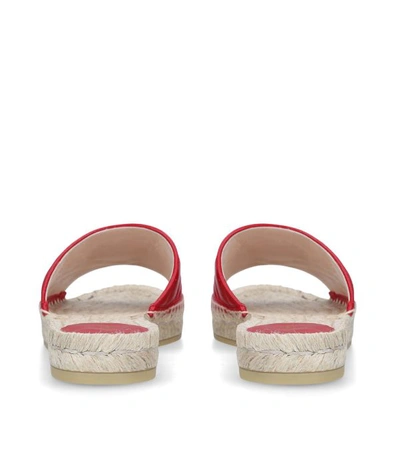 Shop Gucci Pilar Espadrille Slides