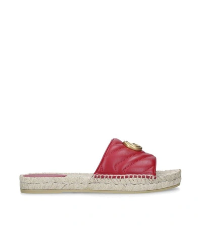 Shop Gucci Pilar Espadrille Slides