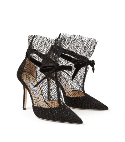 Shop Jimmy Choo Fira 100 Suede Ankle Boots