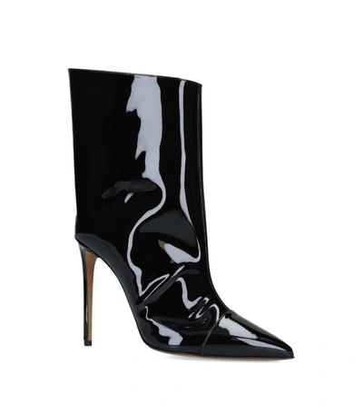 Shop Alexandre Vauthier Patent Alex Boots 100