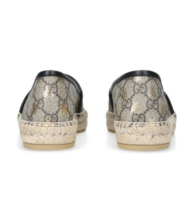 Shop Gucci Gg Supreme Bee Espadrilles