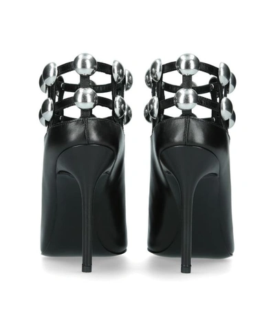 Alexander Wang Tina Studded Leather Ankle Boots In Black ModeSens