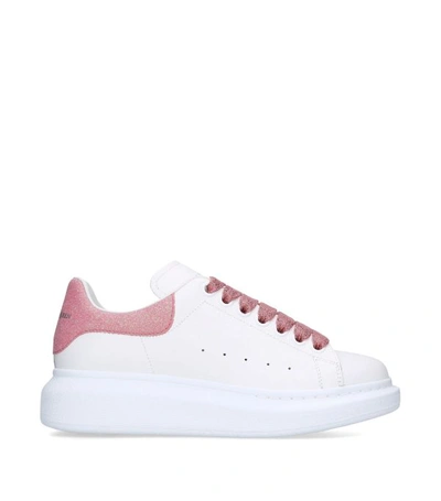 Shop Alexander Mcqueen Glitter Runway Sneakers