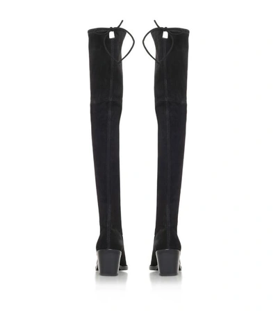 Shop Stuart Weitzman Suede Urban Over-the-knee Boots 55