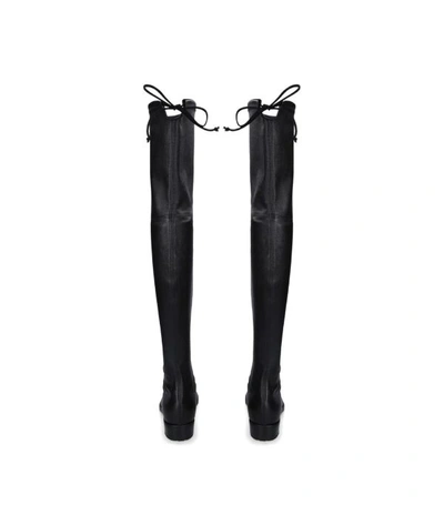 Shop Stuart Weitzman Leather Lowland Over-the-knee Boots In Multi