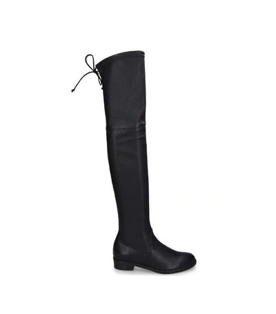 Shop Stuart Weitzman Leather Lowland Over-the-knee Boots In Multi