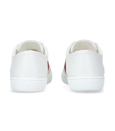 Shop Gucci Embroidered Ace Sneakers