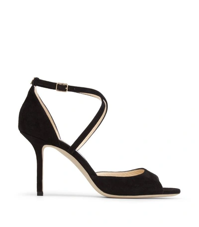 Shop Jimmy Choo Suede Emsy Sandals 85