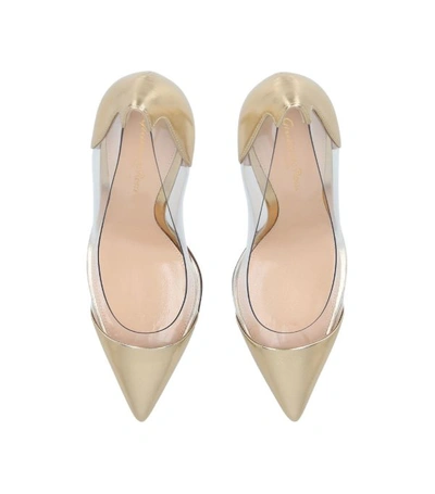 Shop Gianvito Rossi Plexi Pumps 105