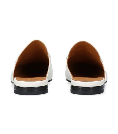 GUCCI LEATHER PRINCETOWN SLIPPERS 14863510