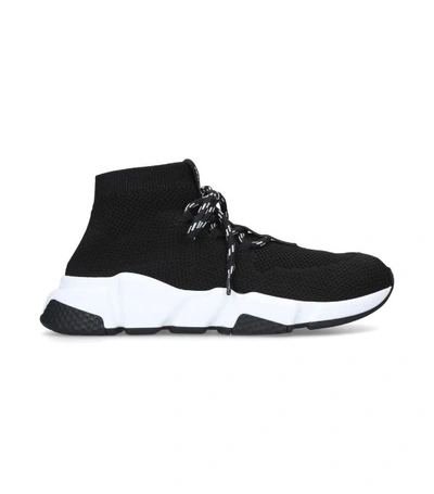 Shop Balenciaga Lace-up Speed Sneakers