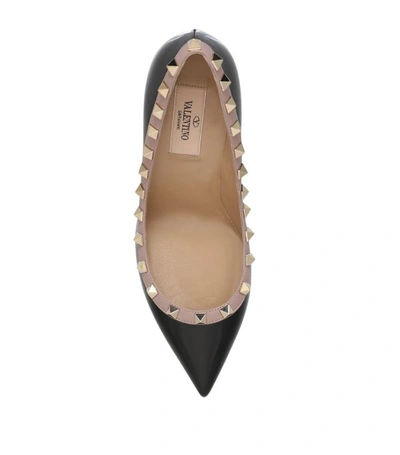 Shop Valentino Garavani Patent Rockstud Pumps 85