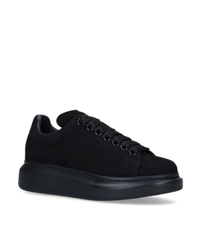 Shop Alexander Mcqueen Suede Runway Sneakers