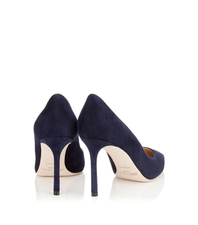 Shop Jimmy Choo Romy 85 Suede Pumps