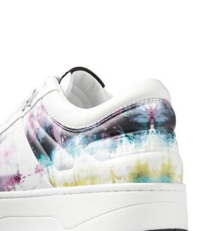 Shop Jimmy Choo Hawaii Tie-dye Sneakers