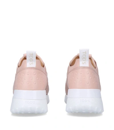 Shop Tod's Leather Sport 80a Sneakers