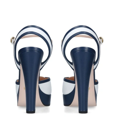 Shop Gucci Alison Platform Sandals 105
